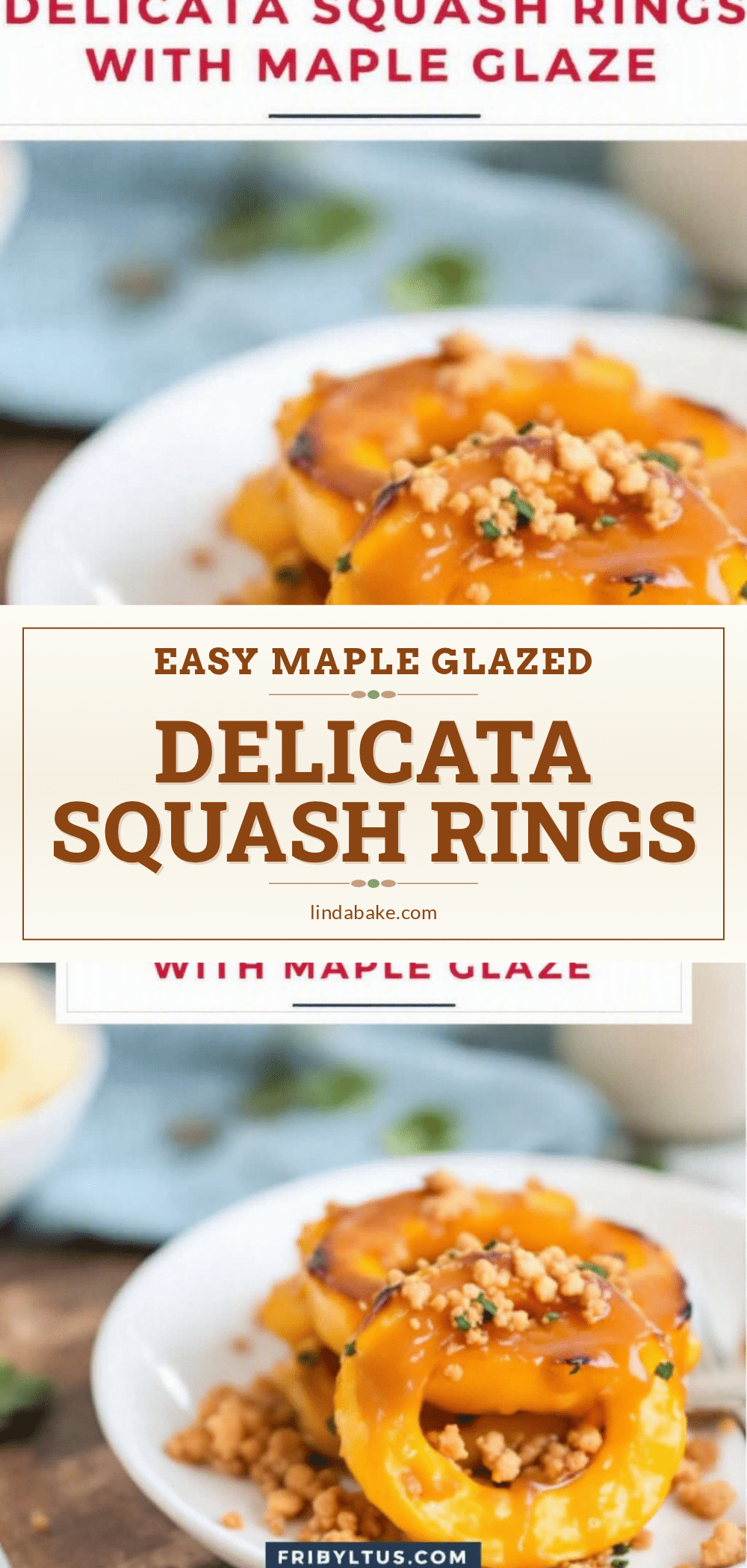 maple glazed delicata squash rings recipe