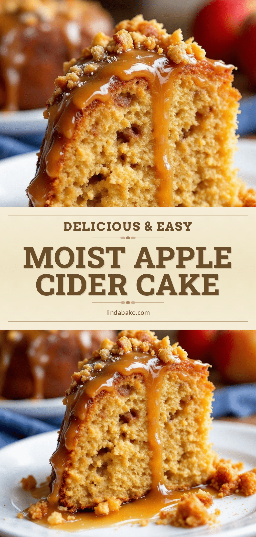 moist apple cider cake recipe
