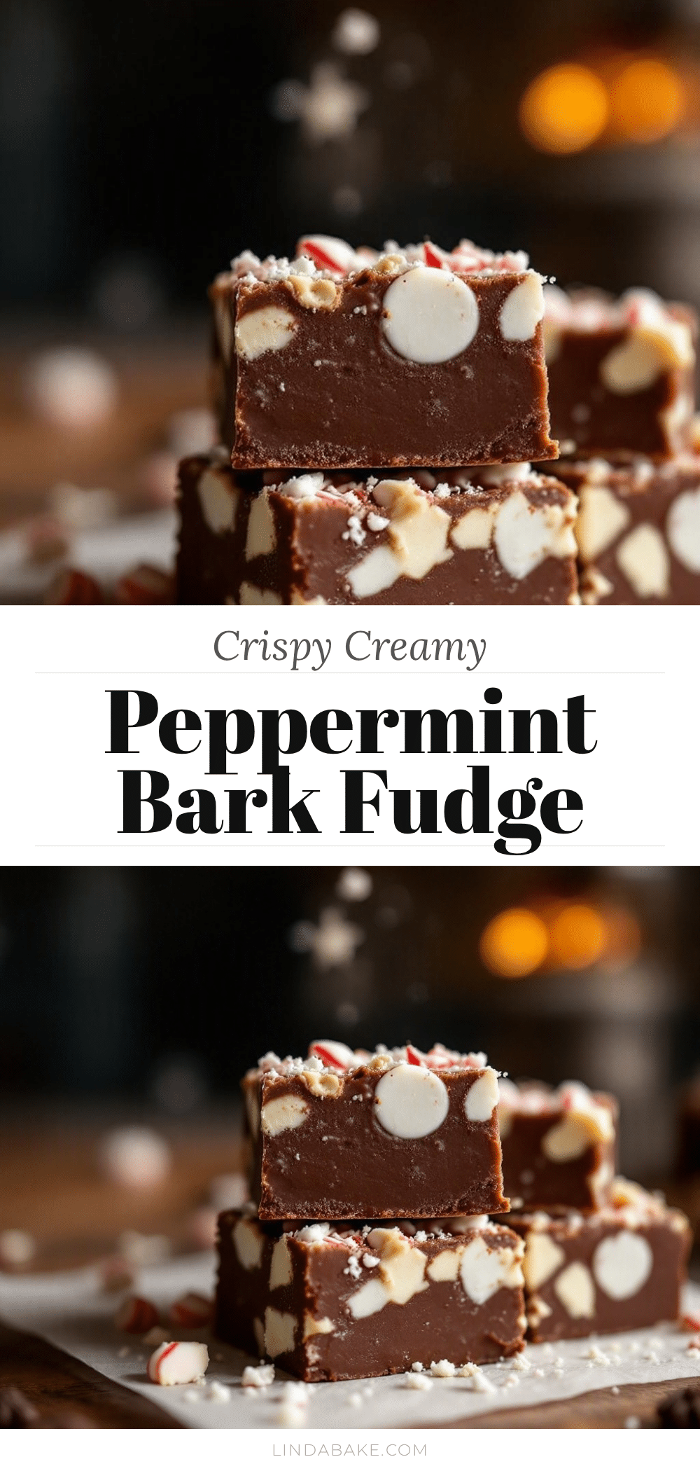 peppermint bark fudge recipe