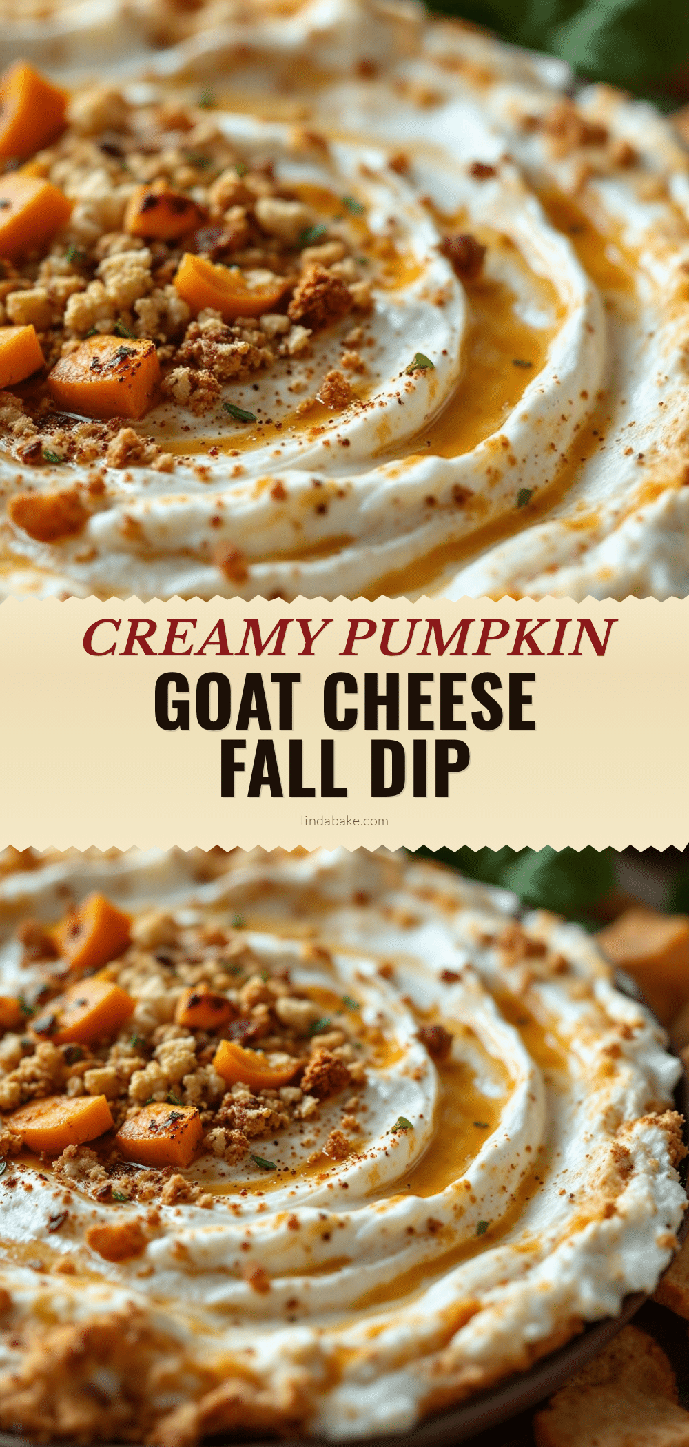 pumpkin goat cheese dip recipe