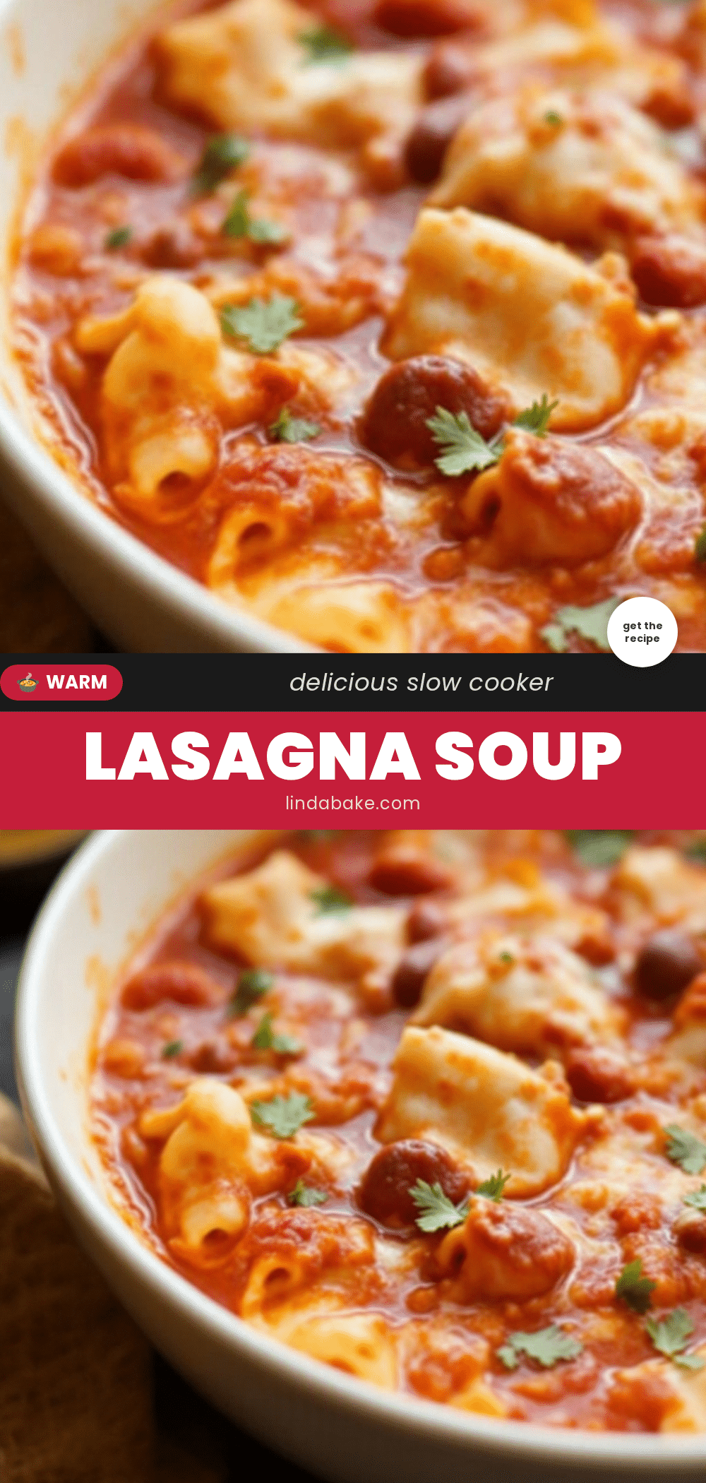 slow cooker lasagna soup recipe