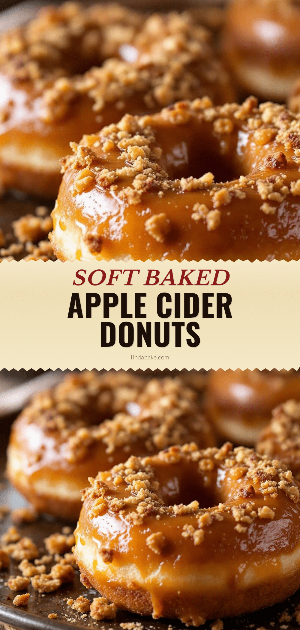 soft baked apple cider donuts recipe