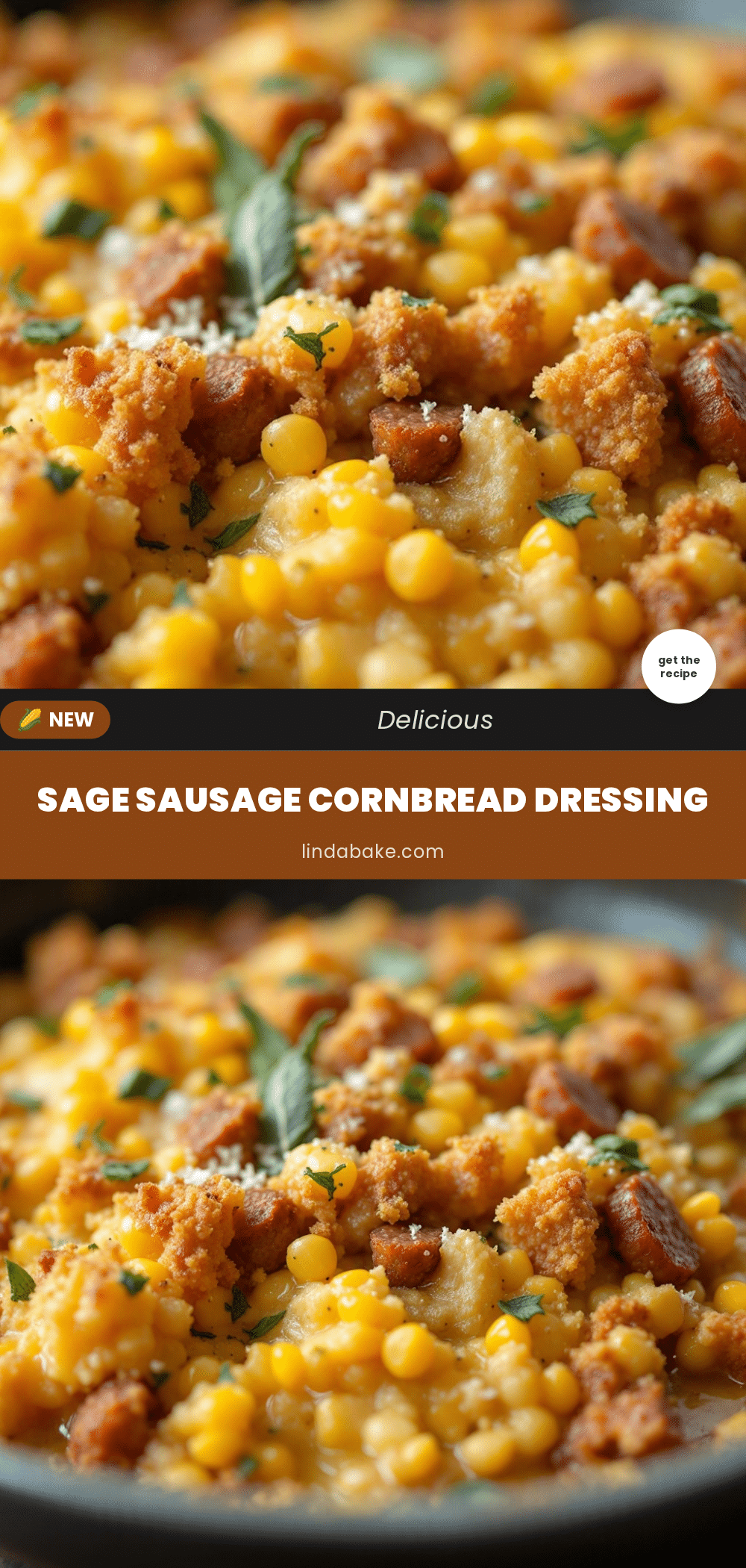 Southern sage sausage cornbread dressing recipe