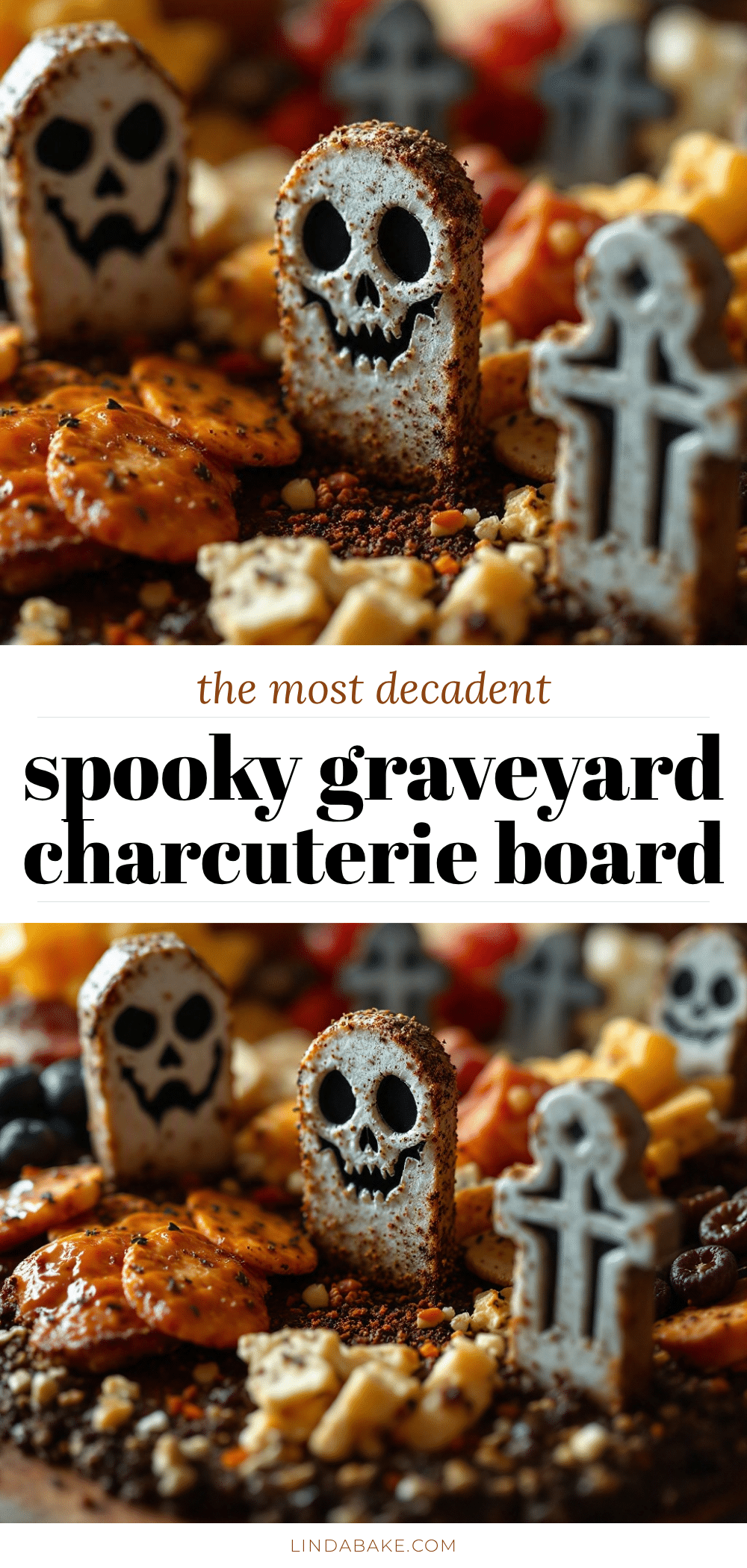 Spooky Graveyard Halloween Charcuterie Board recipe