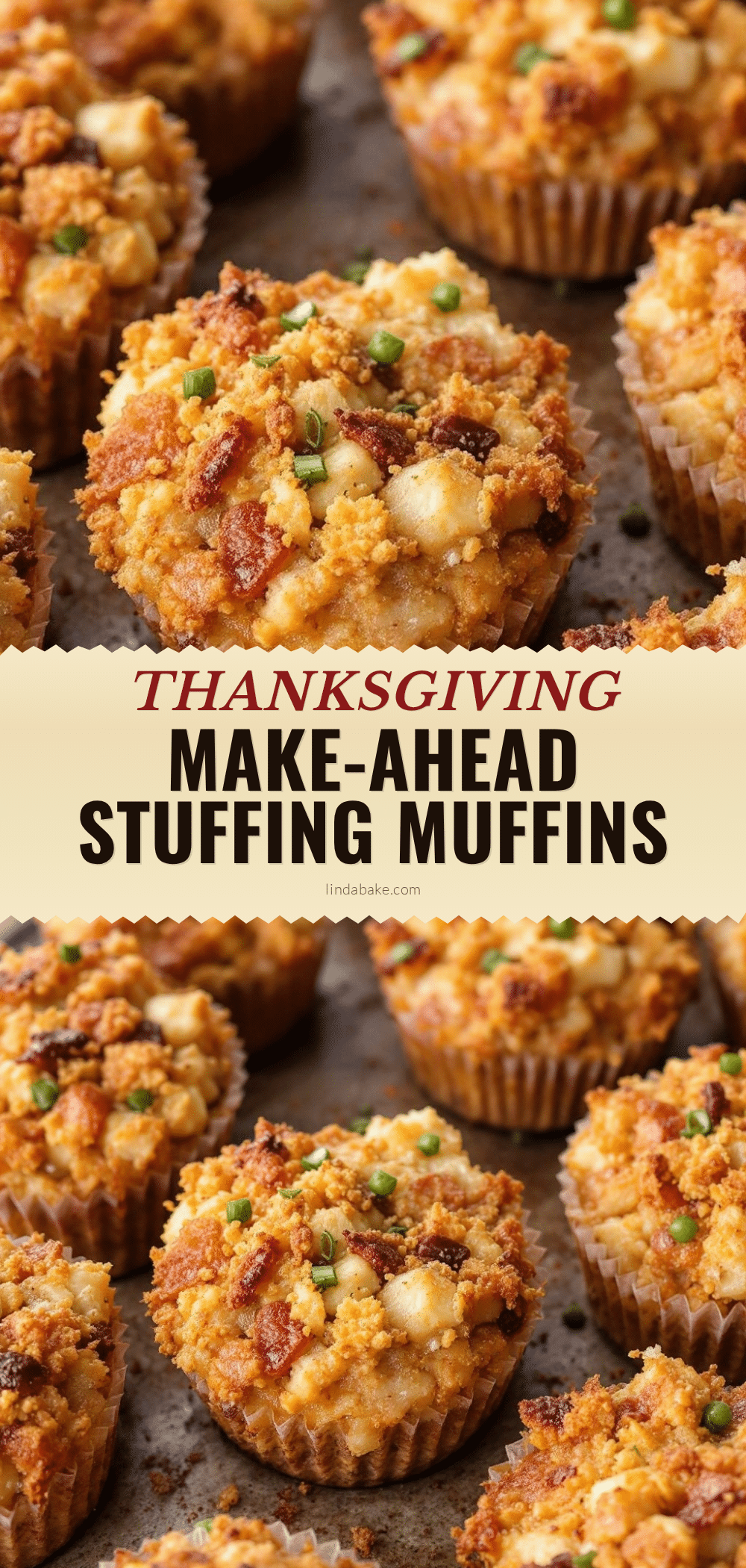 Thanksgiving Stuffing Muffins recipe